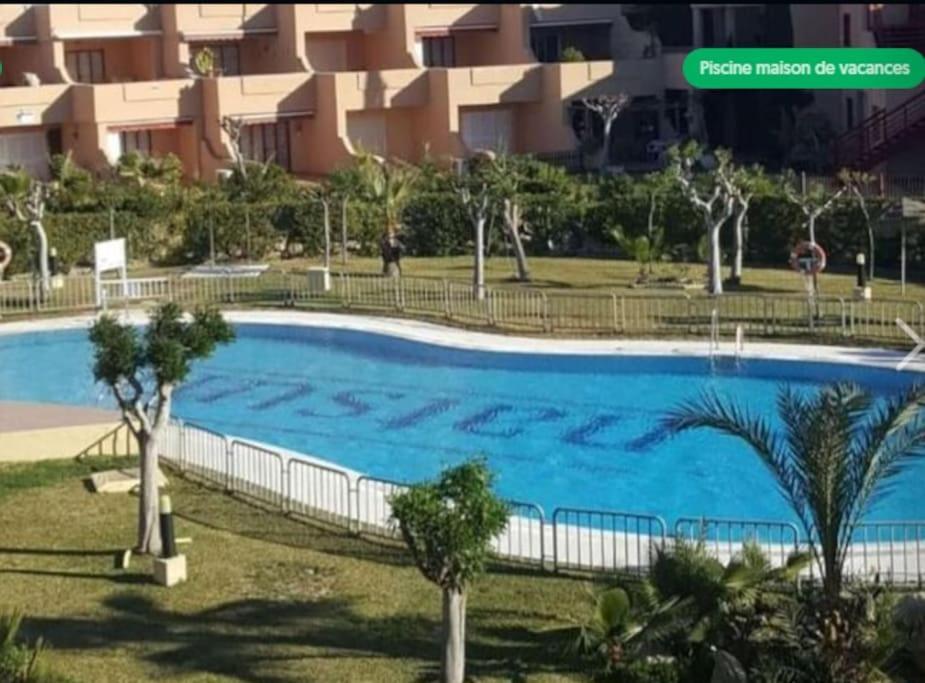 Estudio En Urbanizacion Naturista Con Piscina Junto Al Mar Vera Esterno foto