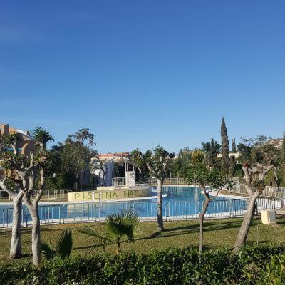 Estudio En Urbanizacion Naturista Con Piscina Junto Al Mar Vera Esterno foto